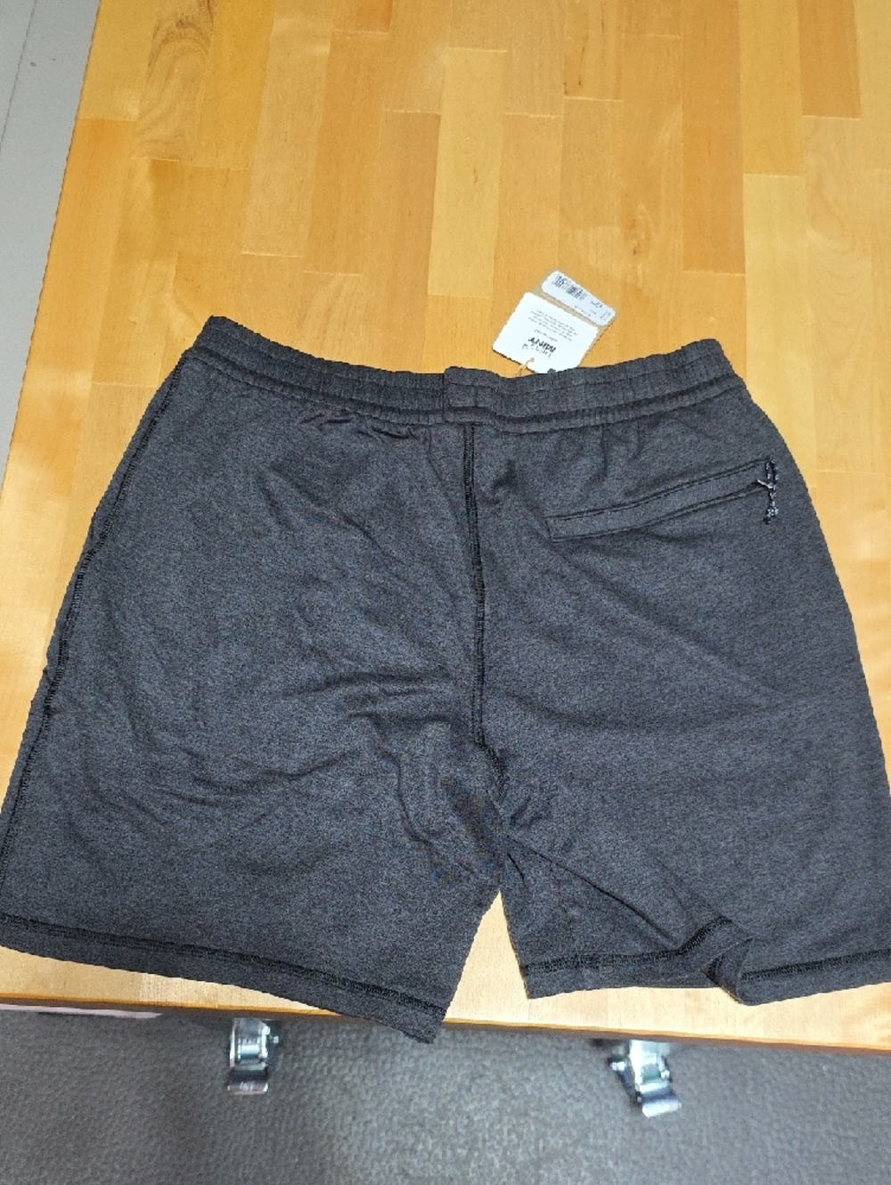 Patagonia Men's Dark Heather Gray Athletic Shorts - Picture 4 of 4